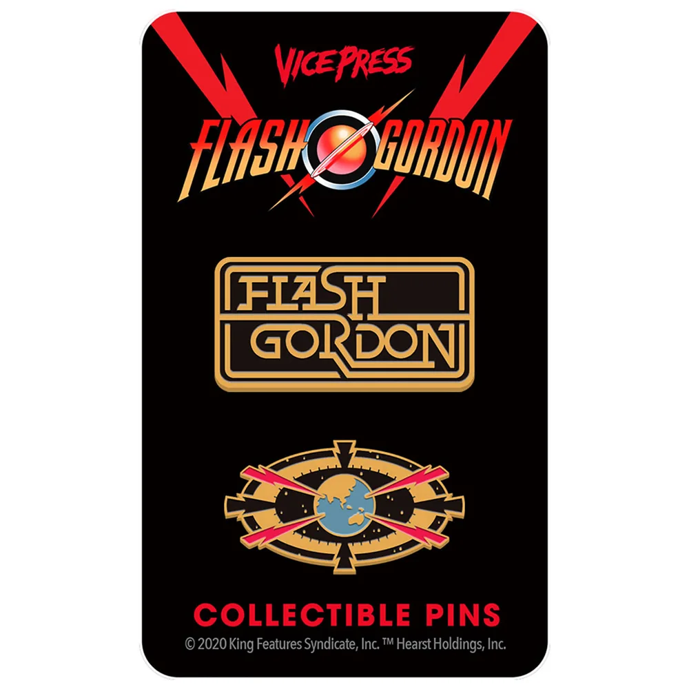 Flash Gordon Limited Edition Hart-Emaille-Pin-Set 4 von Florey Bild 1
