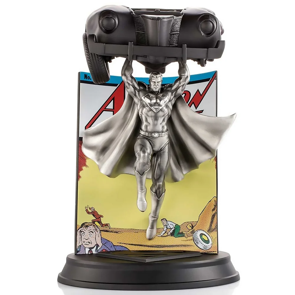 Royal Selangor DC Comics Action Comics #1 Superman Pewter Figur - limitierte Auflage von weltweit 200 Stück Bild 1