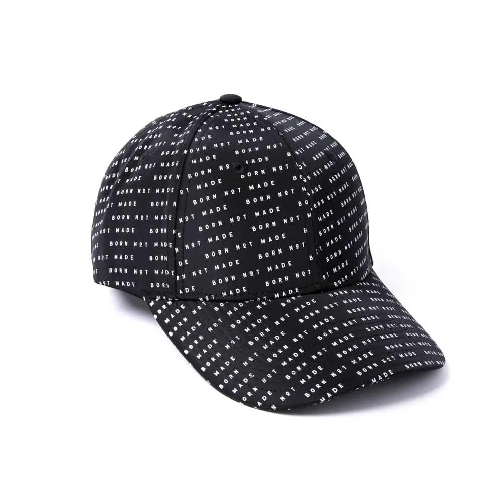 Milliner 6 Panel Nylon Black Repeat Printed Bild 1