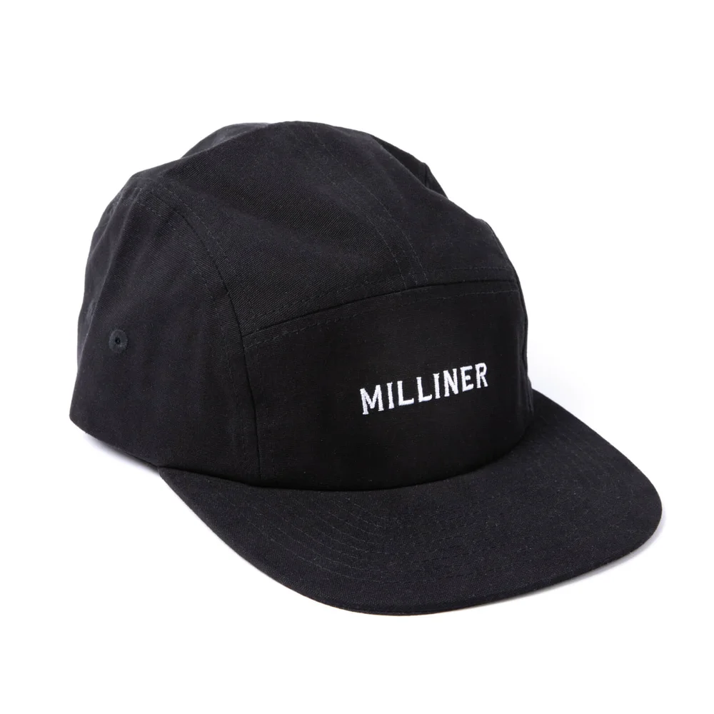 Milliner 5 Panel Cotton Black with Milliner Embroidered Bild 1