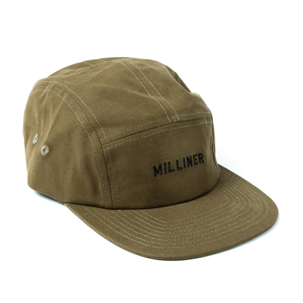 Milliner 5 Panel Cotton Military Olive with Milliner Embroidered Bild 1