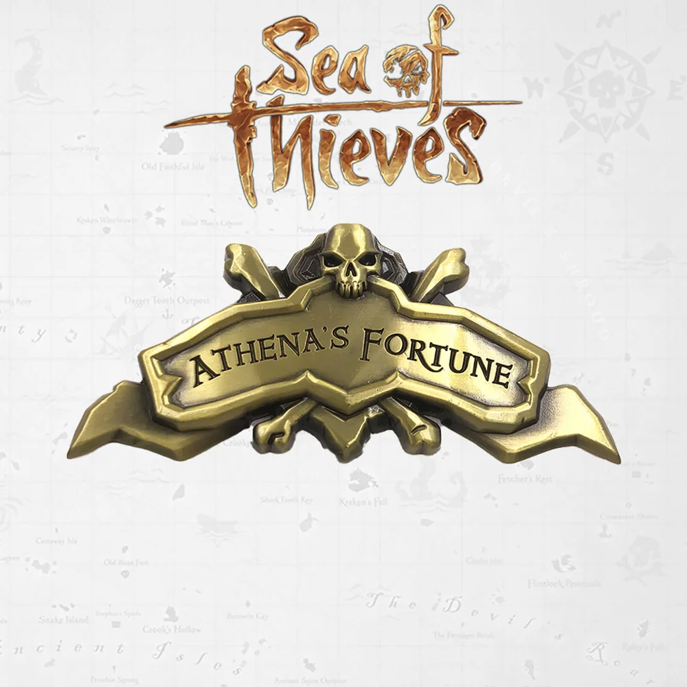 Sea of Thieves Replik von Athenas glücksbringender Schiffsplakette in limitierter Auflage Bild 1