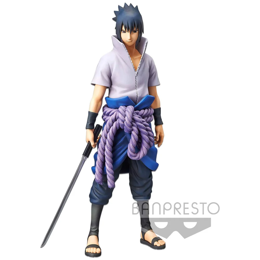 Banpresto Naruto Shippuden Grandista Nero Uchiha Sasuke Figur Bild 1