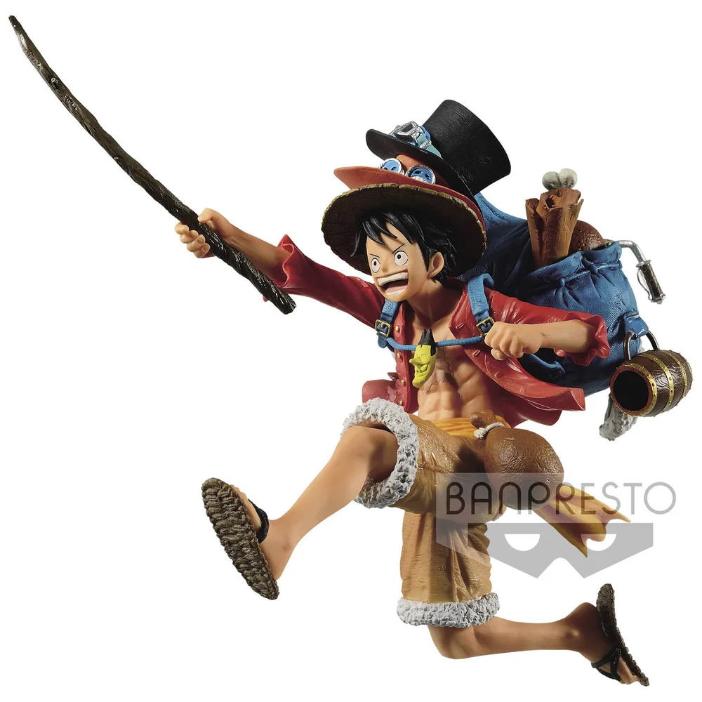 Banpresto One Piece Three Brothers (A: Monkey.D.Luffy) Figur Bild 1