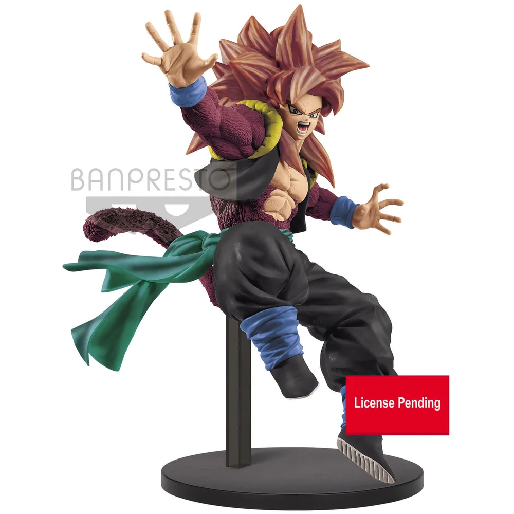 Banpresto Super Dragon Ball Heroes - Super Saiyan 4 Gogeta: Xeno Figur zum 9. Jubiläum Bild 1