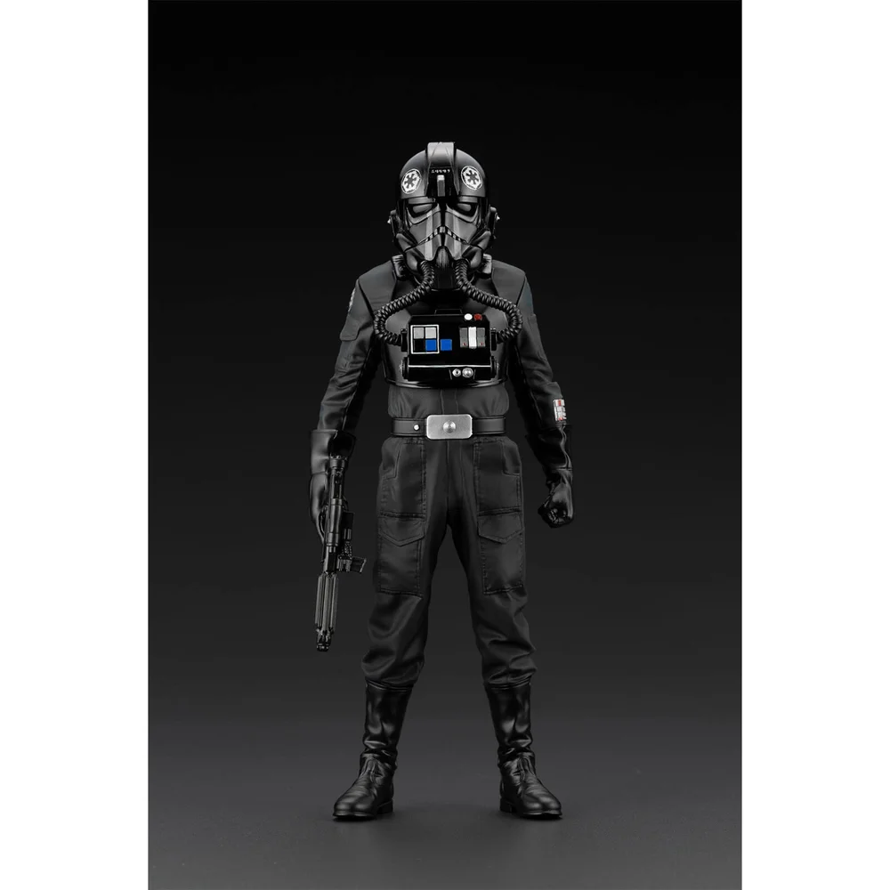 Kotobukiya Exklusive Star Wars A New Hope ARTFX+-Figur im Maßstab 1:10 Tie Fighter Pilot Backstabber & Mouse Droid, 18 cm Bild 1