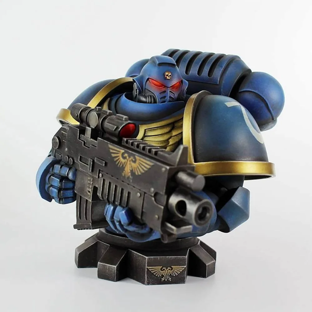 Warhammer 40K Bust Ultra Marine Primaris, 16 cm Bild 1