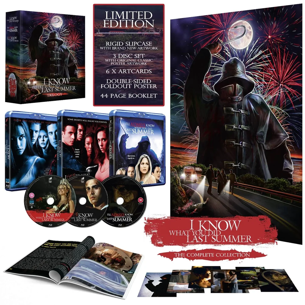 Trilogie von Ich weiß, was du letzten Sommer getan hast - Limitierte Sammler-Edition, Blu Ray Bild 1