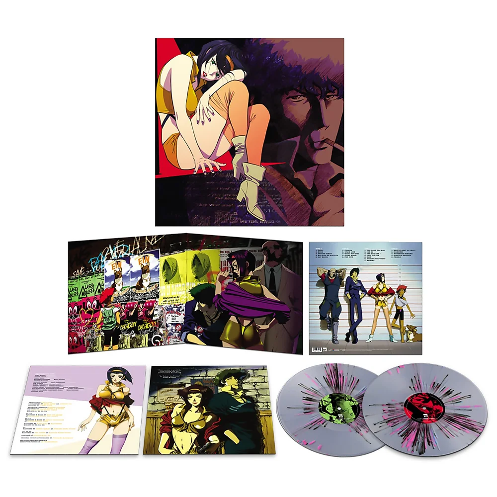 Cowboy Bebop (Original Series Soundtrack) 2xLP (transparent, mit Spritzern) Bild 1