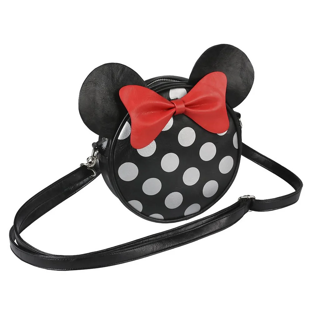Disney Minnie Mouse mit Ohren - Kunstleder-Umhängetasche Bild 1