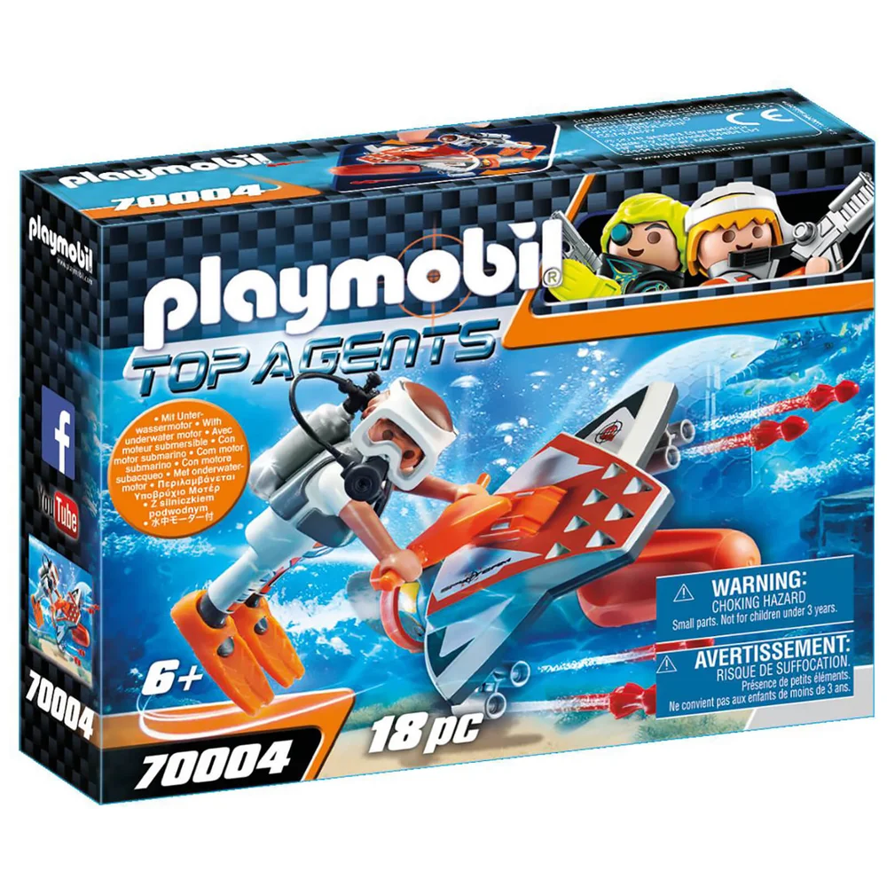 Playmobil Top Agents Spy Team Underwater Rig (70004) Bild 1