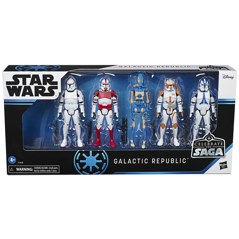 Hasbro Star Wars Celebrate the Saga Galactic Republic Actionfiguren-Set Bild 1