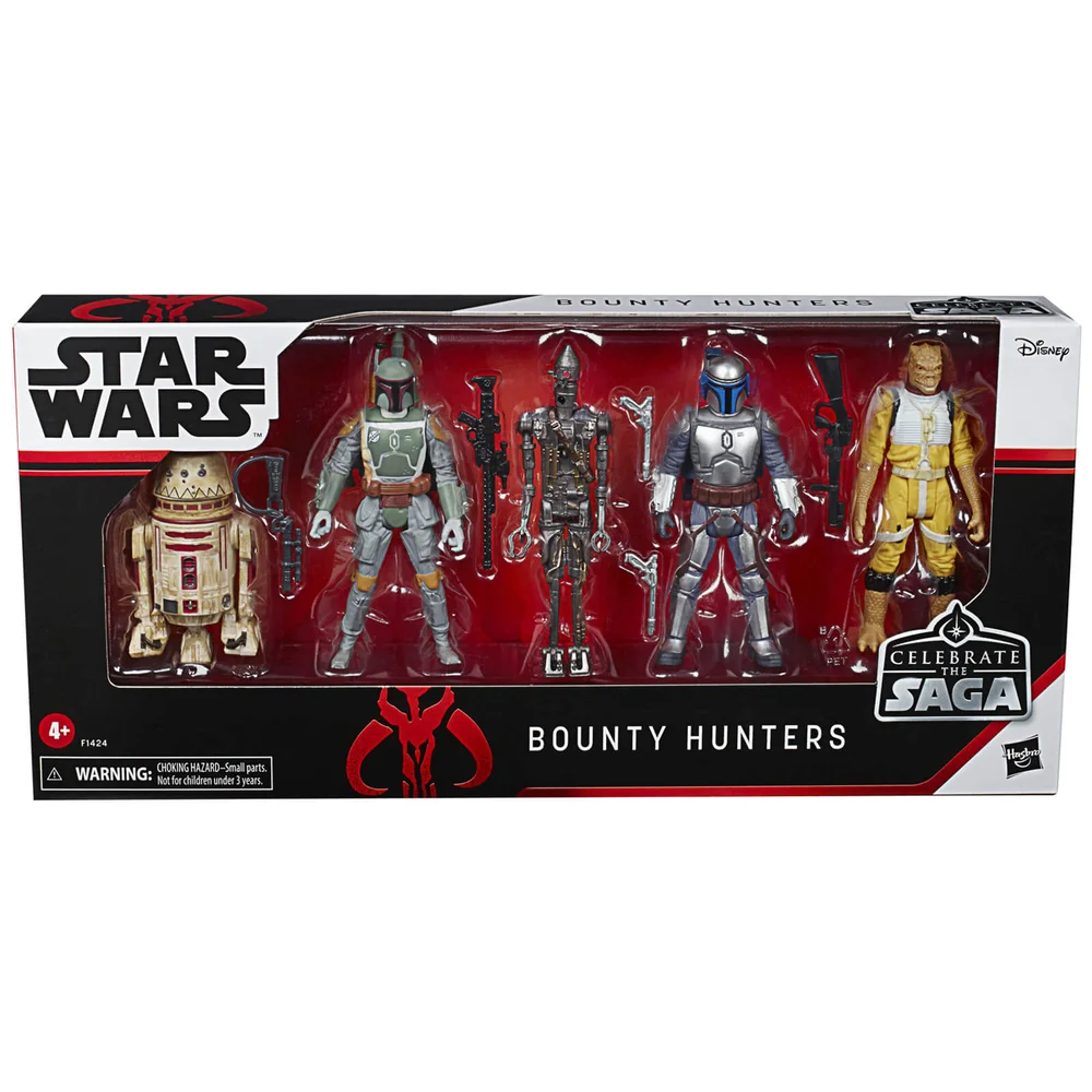 Hasbro Star Wars Celebrate the Saga Bounty Hunters Actionfiguren-Set Bild 1