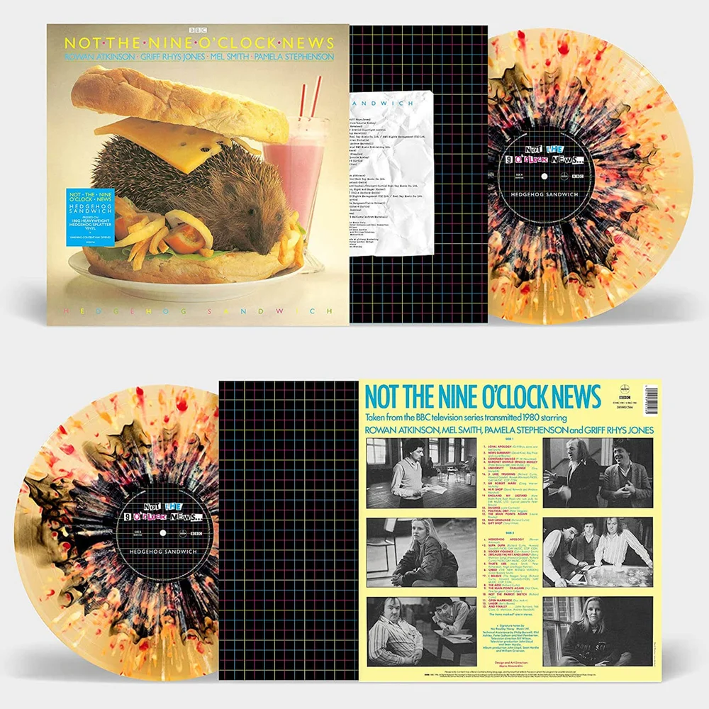 Not The Nine O' Clock News - Hedgehog Sandwich (180 g „Hedgehog Splatter“ Vinyl) Bild 1