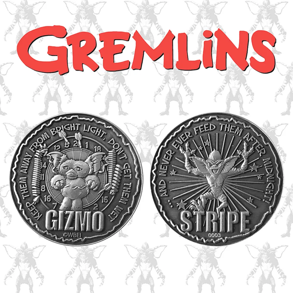 Gremlins Sammlermünze in limitierter Ausgabe Bild 1