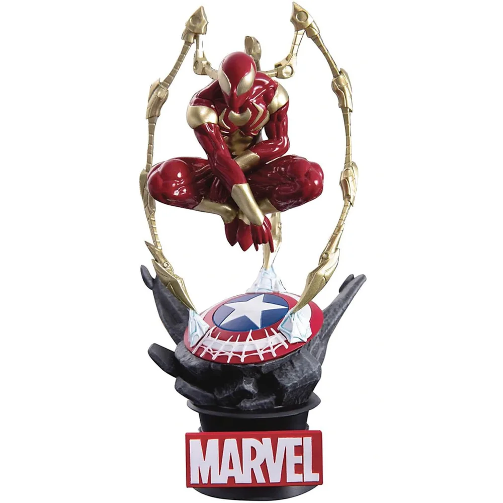 Beast Kingdom Marvel Comics Iron Spider-Man D-Select Diorama Bild 1