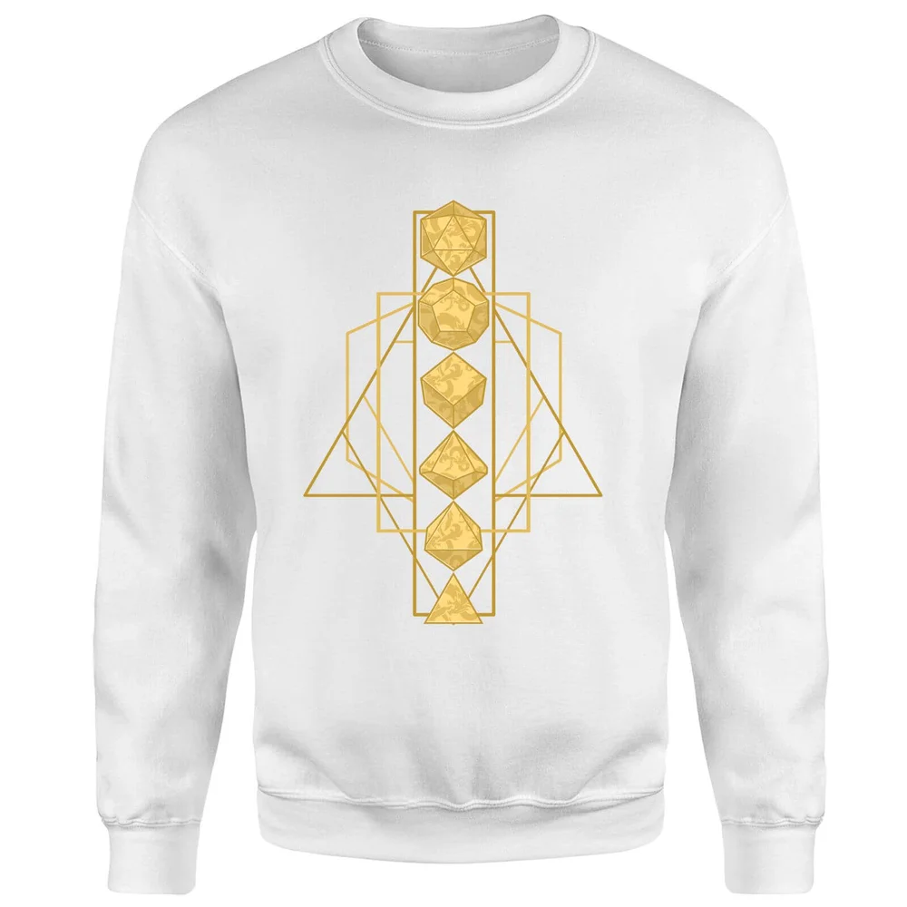Dungeons & Dragons Celestial Dice Sweatshirt - Weiß - S Bild 1