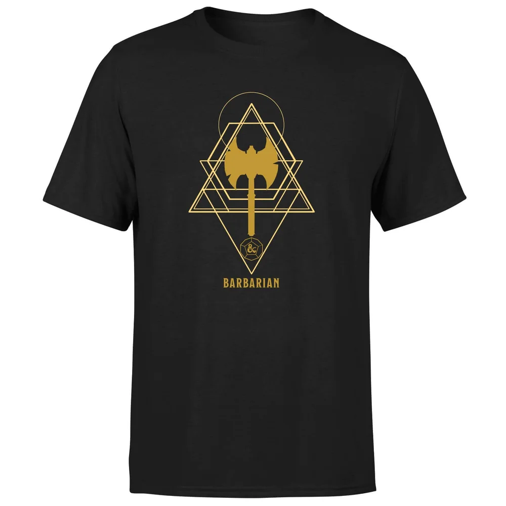 Dungeons & Dragons Barbarian Herren T-Shirt - Schwarz - S Bild 1