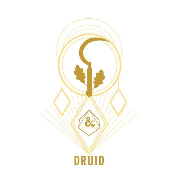Dungeons & Dragons Druid Herren T-Shirt - Weiß