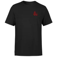 Dungeons & Dragons D&D Ampersand Herren T-Shirt - Schwarz