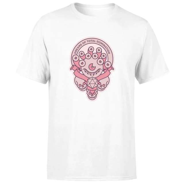 Dungeons & Dragons Beholder Dreams Herren T-Shirt - Weiß