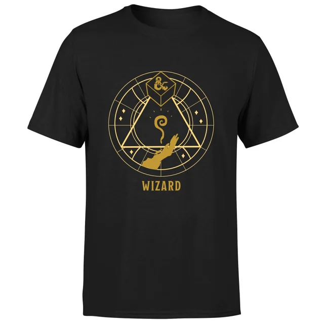 Dungeons & Dragons Wizard Herren T-Shirt - Schwarz