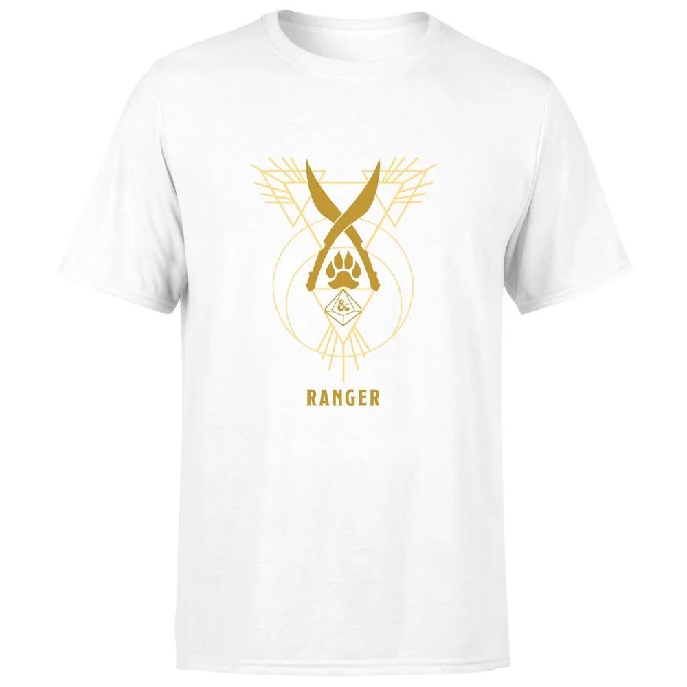 Dungeons & Dragons Ranger Herren T-Shirt - Weiß - S Bild 1