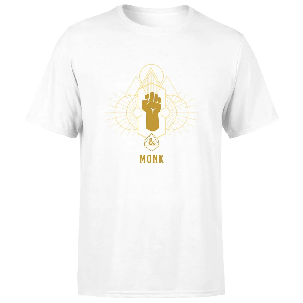 Dungeons & Dragons Monk Herren T-Shirt - Weiß - S Bild 1