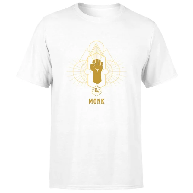 Dungeons & Dragons Monk Herren T-Shirt - Weiß