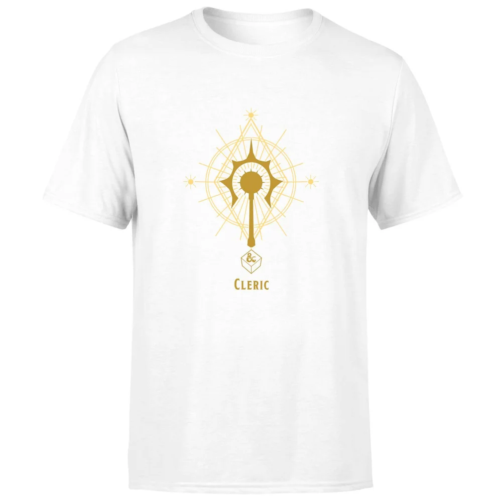 Dungeons & Dragons Cleric Herren T-Shirt - Weiß - S Bild 1