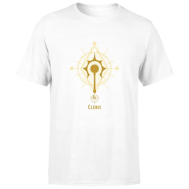 Dungeons & Dragons Cleric Herren T-Shirt - Weiß