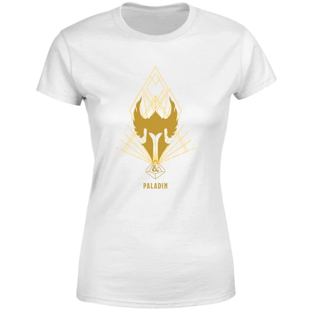 Dungeons & Dragons Paladin Damen T-Shirt - Weiß