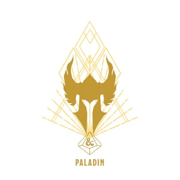 Dungeons & Dragons Paladin Damen T-Shirt - Weiß