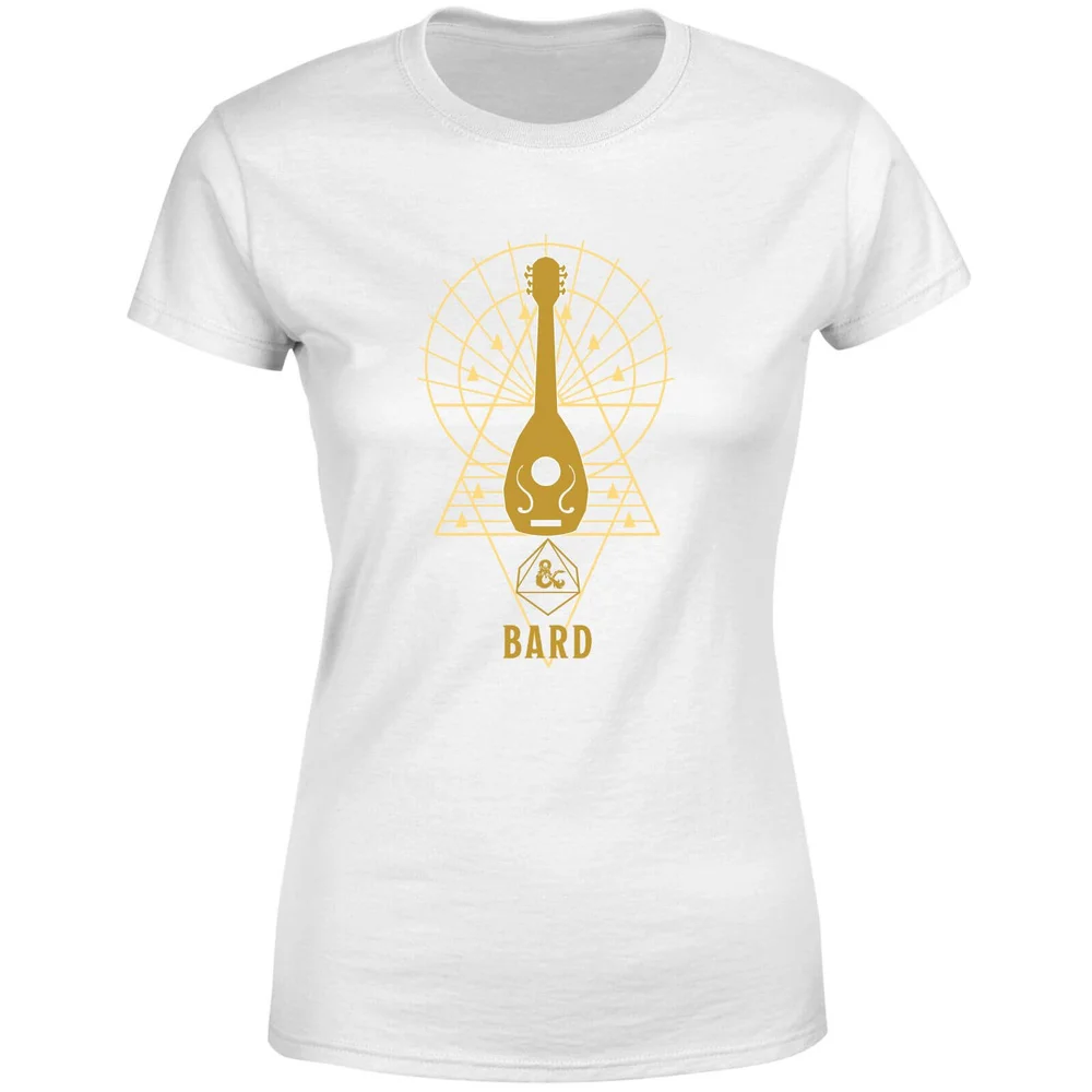 Dungeons & Dragons Bard Damen T-Shirt - Weiß - XS Bild 1