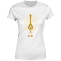 Dungeons & Dragons Bard Damen T-Shirt - Weiß
