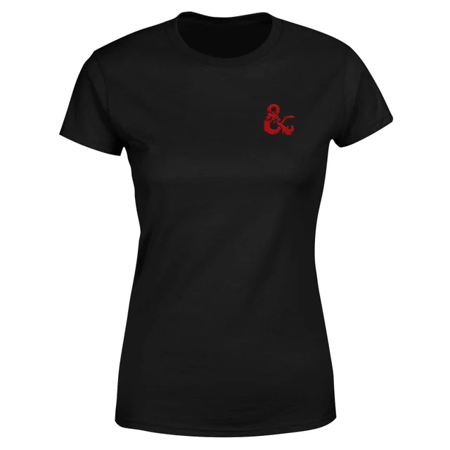 Dungeons & Dragons Ampersand Damen T-Shirt - Schwarz