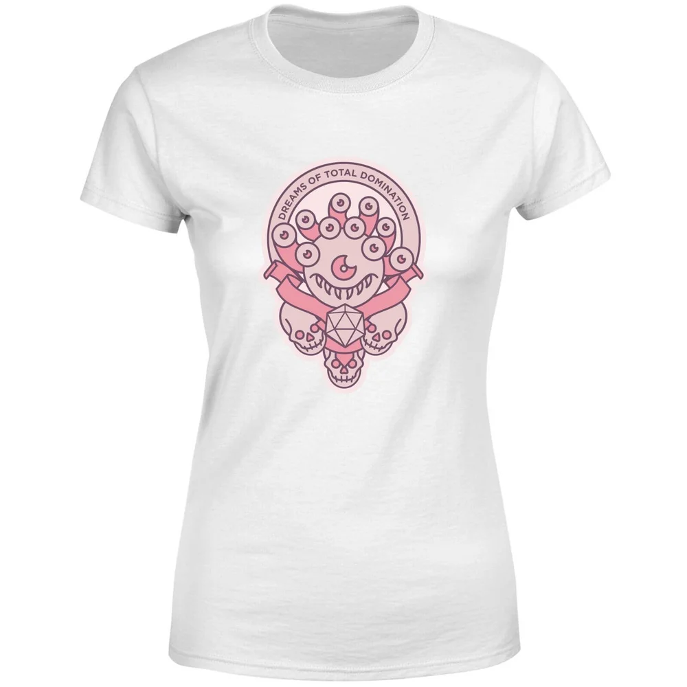 Dungeons & Dragons Beholder Dreams Damen T-Shirt - Weiß - XS Bild 1