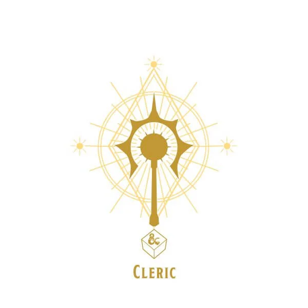 Dungeons & Dragons Cleric Damen T-Shirt - Weiß