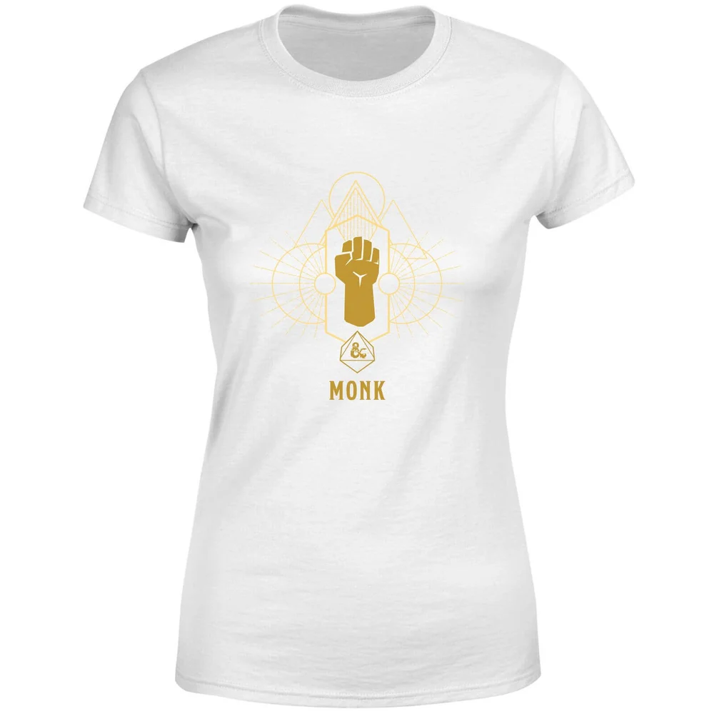 Dungeons & Dragons Monk Damen T-Shirt - Weiß - XS Bild 1