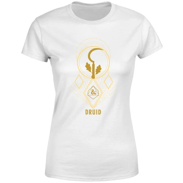 Dungeons & Dragons Druid Damen T-Shirt - Weiß