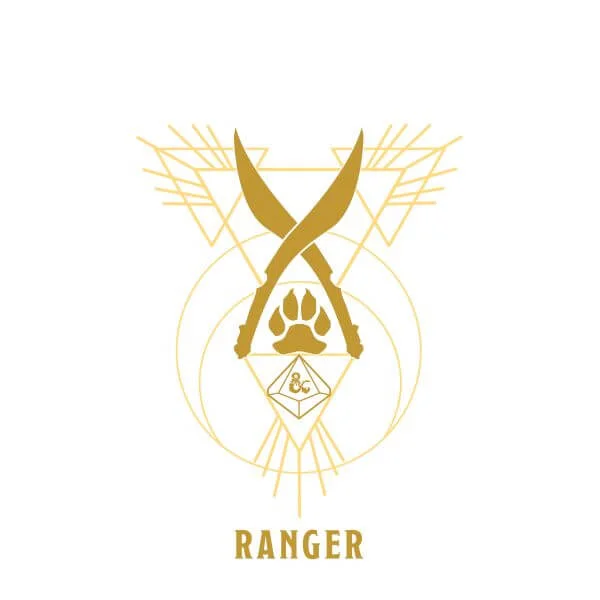 Dungeons & Dragons Ranger Damen T-Shirt - Weiß