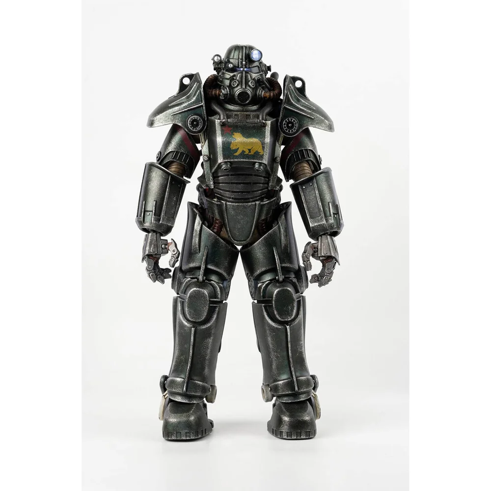 ThreeZero Fallout 4 T-45 NCR Salvaged Power Armor Figur im Maßstab 1:6 Bild 1