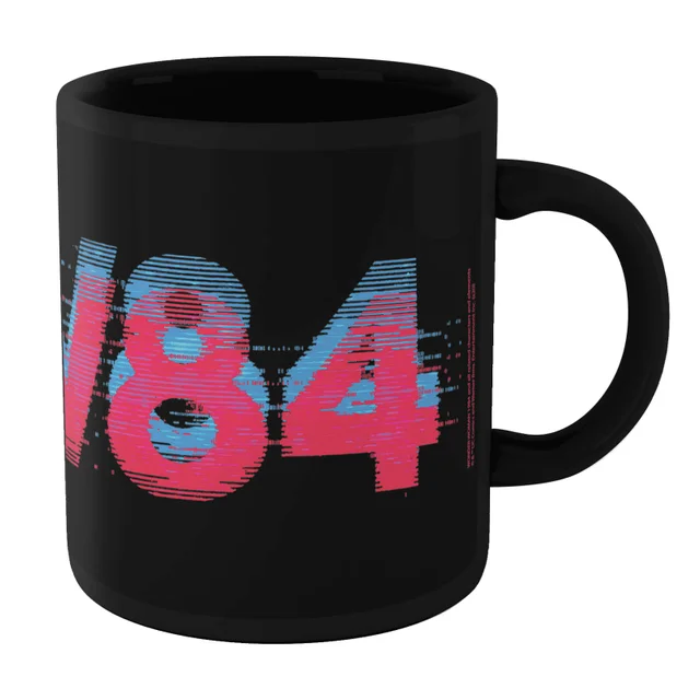 Wonder Woman Retro Glitch Tasse - Schwarz