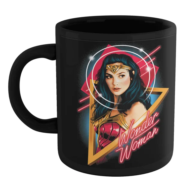 Wonder Woman & The Cheetah Tasse - Schwarz