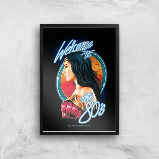 Wonder Woman Retro Giclee Art Print