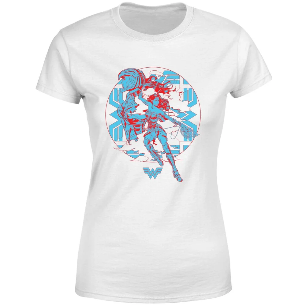 Wonder Woman Amazonian Damen T-Shirt - Weiß - XS Bild 1