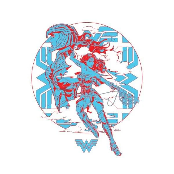 Wonder Woman Amazonian Damen T-Shirt - Weiß