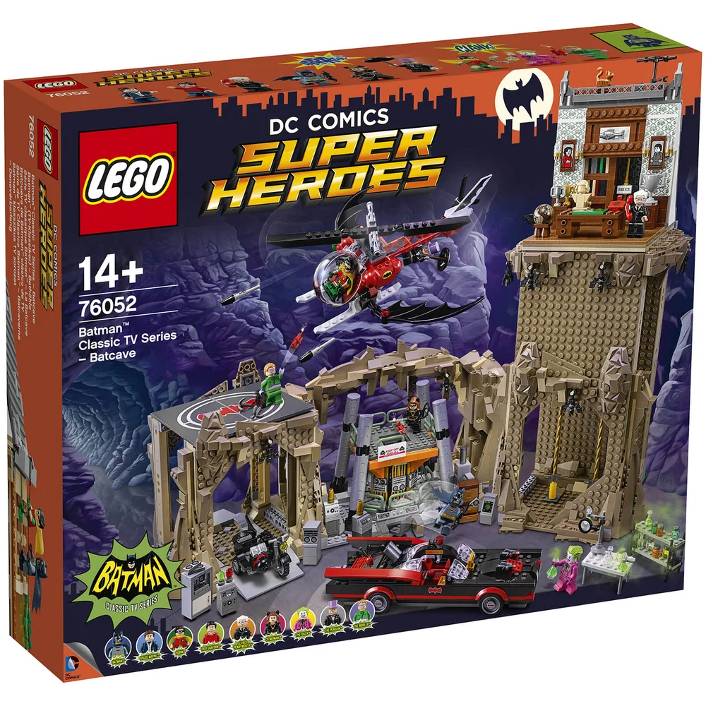 LEGO Super Heroes: Batman TV-Klassiker – Batcave-Gebäude-Set (76052)Bau-Set Bild 1