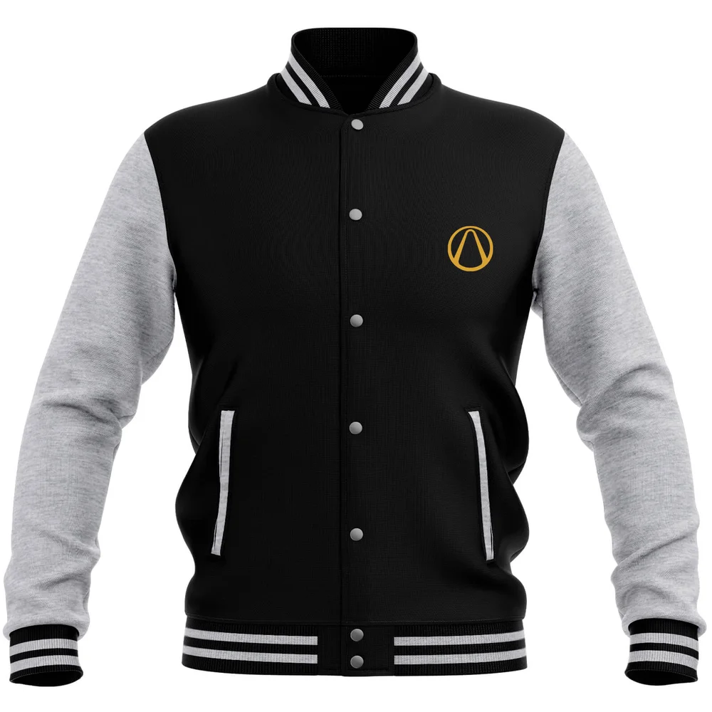 Borderlands 3 Zavvi Exclusive Varsity Jacket - Black Grey - L - Black / Grey Bild 1