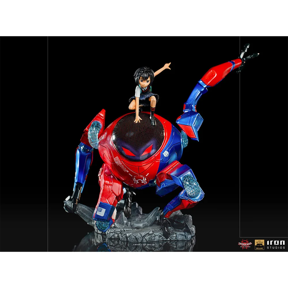 Iron Studios Peni Parker & Spider Drone Deluxe 1:10 BDS ArtScale Statue Bild 1